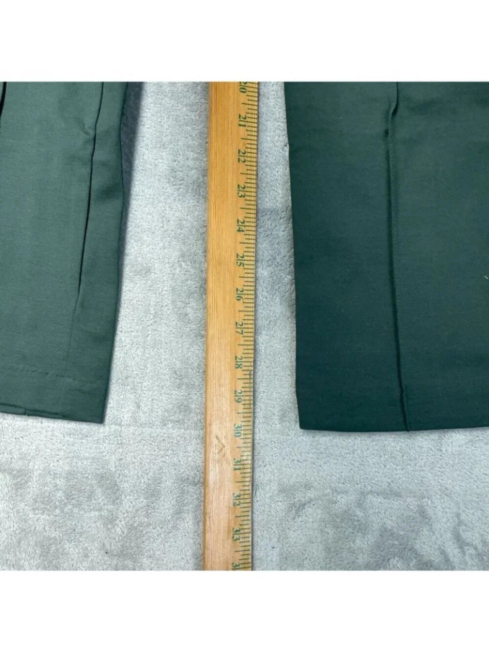NWT Banana Republic Women's M Green Ponte Pants Slim Leg C0443